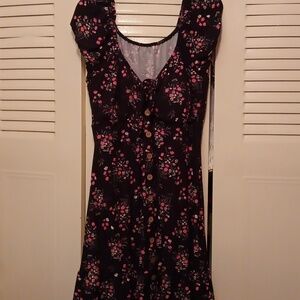 Summer dress but also can wear a jacket with it. I do a blue jean one.